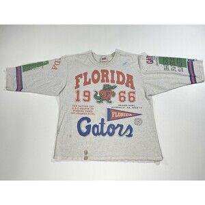 Vintage Long Gone Garan University Of Florida Gators UF 1966 Sweater Shirt Large
